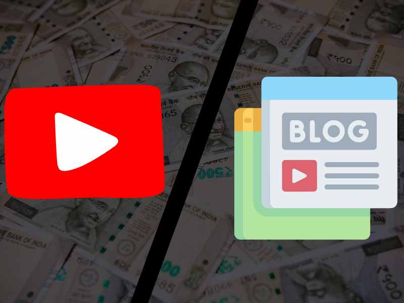 YouTube और Blogging से सवाल का जवाब देकर पैसे कमाए
