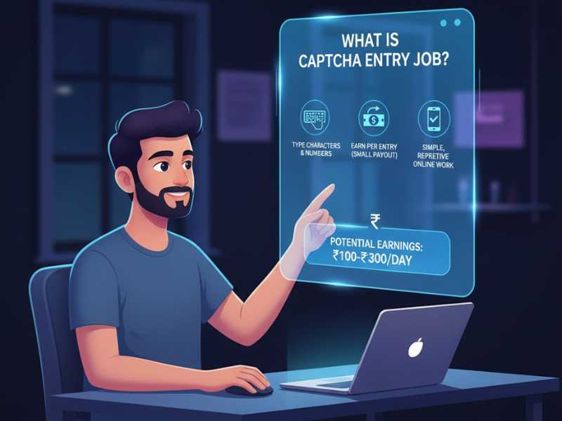 Captcha Entry Job क्या होती है