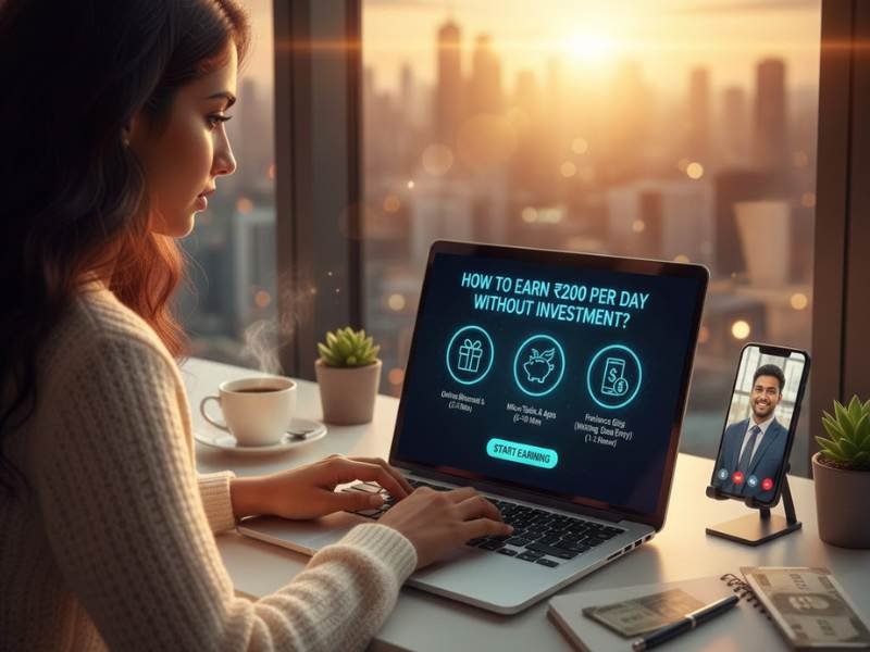 How To Earn 200 Per Day Without Investment