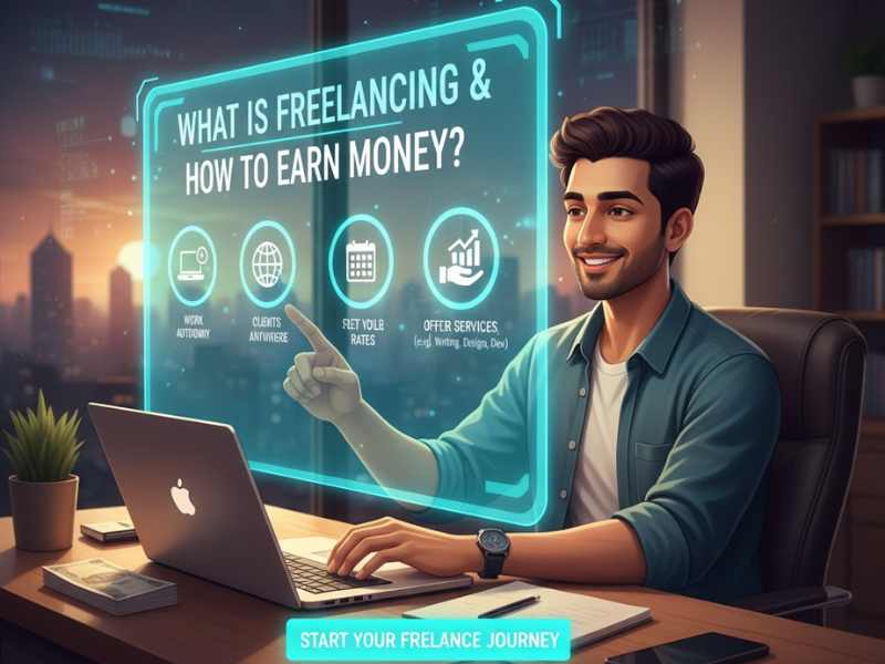फ्रीलांसिंग क्या है और इससे पैसे कैसे कमाए जाते हैं