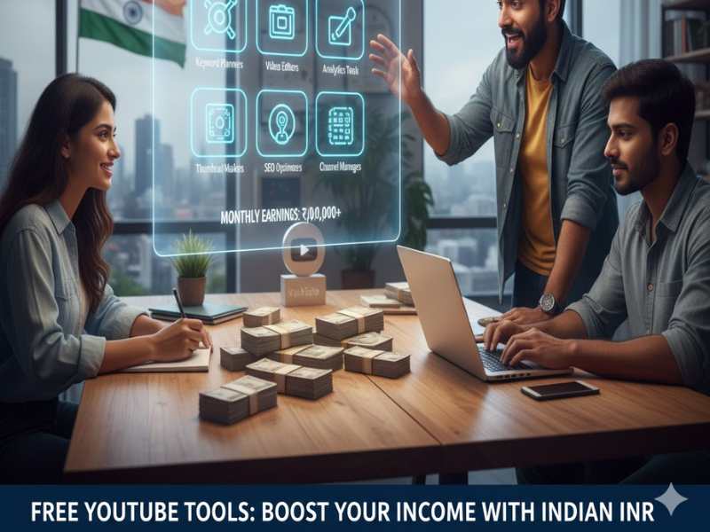 YouTube Earning बढ़ाने के लिए Best Free Tools