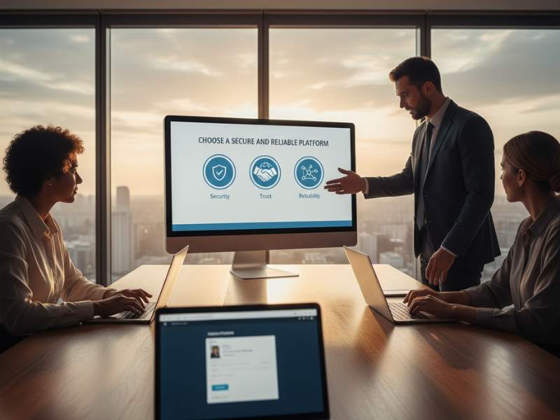 सुरक्षित और भरोसेमंद प्लेटफ़ॉर्म चुनें