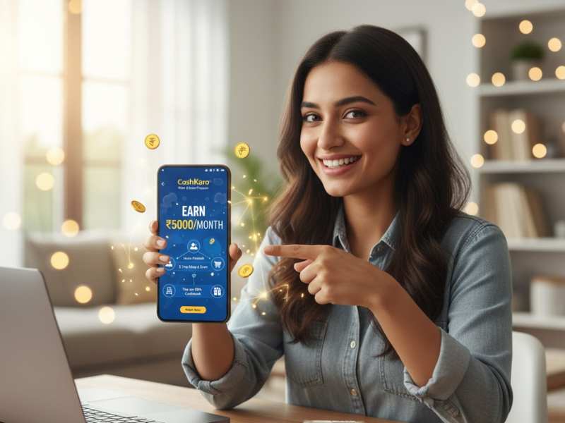 CashKaro Refer & Earn Program से ₹5000 महीने कैसे कमाएं