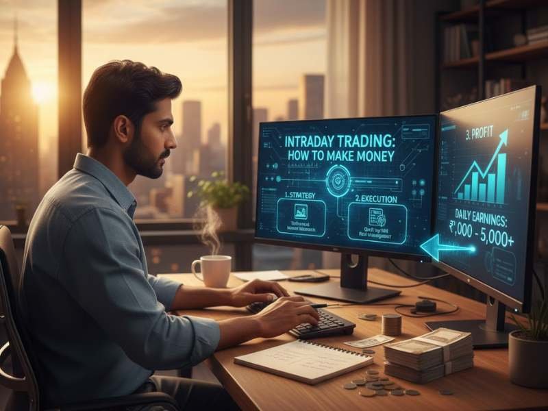 intraday trading se paise kaise kamaye